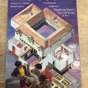 Vintage 1994 J Paul Getty Make Your Own Museum Book & Activity Kit